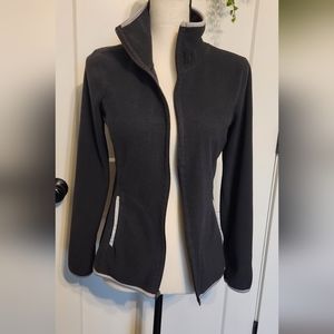 Small old navy dark grey fleece zip-up jacket. Lnwot.